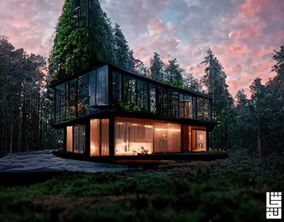 Forest house (modern architecture)