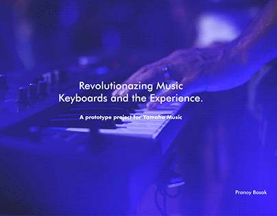 UX/UI - Revolutionazing Music Keyboards