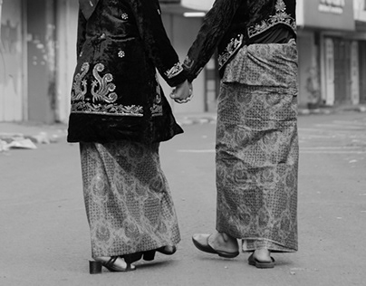 Wedding Photography on street ABC old Town Bandung