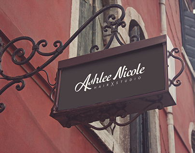 Ashlee Nicole Hair Studio :: Logo