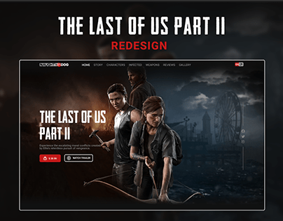 THE LAST OF US PART 2 REDESIGN