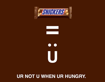 Snickers Magazine Ad