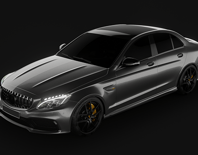 Mercedes C63S REAL TIME CGI