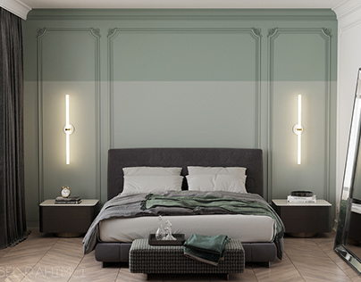 Mint Colored Bedroom