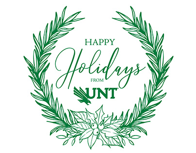UNT Holiday Card
