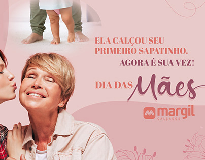 Dia das Mães 2021-Campanha e-commerce | Margil Calçados