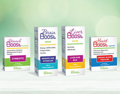 Boost: Dietary Supplements Packaging