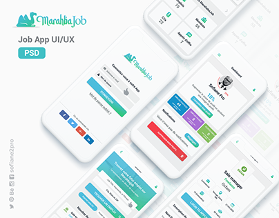 Job Mobile App UI/UX