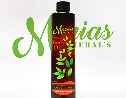 Marias Natural's Massage Body Oil