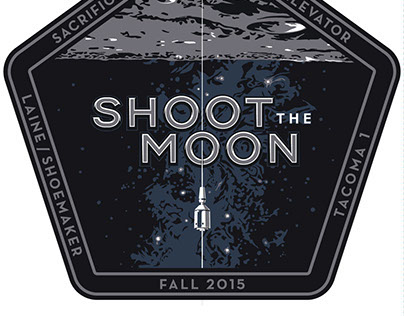 Poster and Logotype for Shoot the Moon