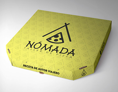 Packaging design & branding NÓMADA Pizza