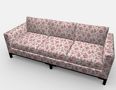 Toile Couch