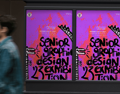 Senior Graphic Design Exhibition Poster