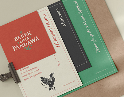 Bebek Lima Pandawa - Brand Identity