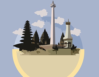 Wonderful Indonesia Tourism Travel Poster