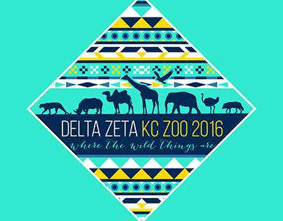 Project thumbnail - Delta Zeta T-shirt Design