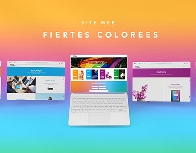 FIERTÉS COLORÉES - Site Web