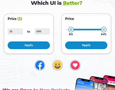 Which UI is Better for Price Range ?