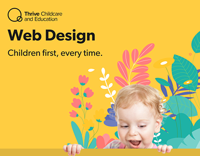Thrive Childcare: Web Design (2023)