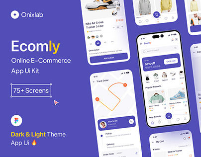 Ecomly- Ecommerce App design