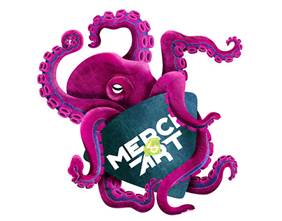 Cephalopoda. MERCH&ART.