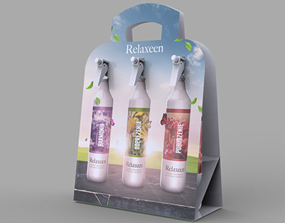 Relaxeen Air Freshener Pack Design