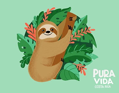 Sloth illustration