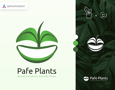 Pafe Plants Logo Design