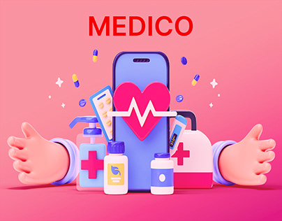 Project thumbnail - DOCTOR AND MEDICINE APP DESIGN