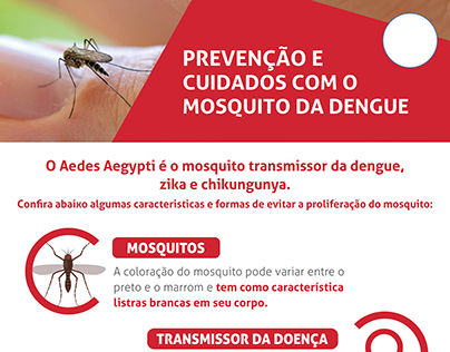 Comunicação Interna - Prevenção ao Mosquito da Dengue