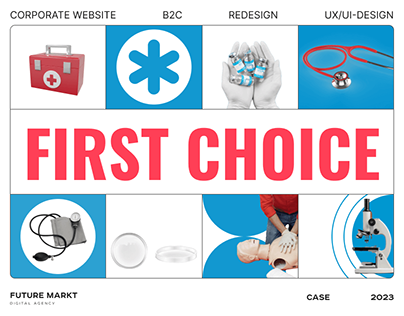 First Choice | Corporate website | Redesign