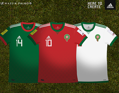 Morocco National Team/Adidas Shirts Concept-RUSSIA2018