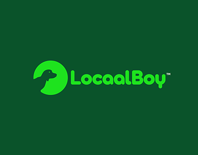 Locaal Boy Pet Dog Rescue Team Logo