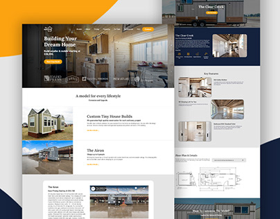 Website Redesign For Tiny Home Builder