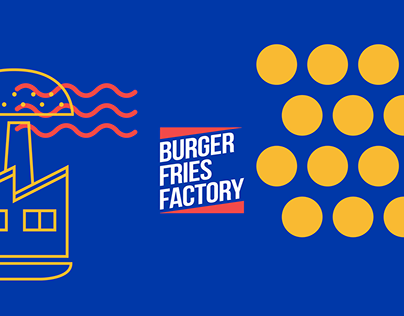 Branding of Burger Fries Factory