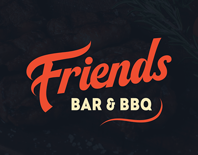 Friends Bar & BBQ Logo
