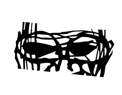 silhouettes of glasses