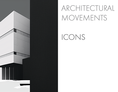 ARCHITECTURE MOVEMENTS ICONS