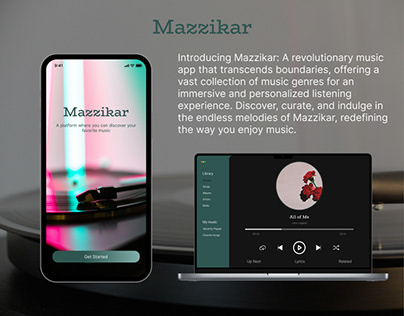 Mazzikar (Music Streaming App)