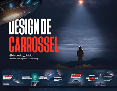 Design de Carrossel para Depósito Aldeia