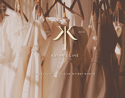 Kathy's Line | Rebranding - Bridal Gowns Brand