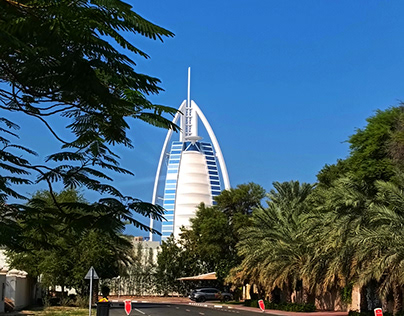 Arab Tower in Dubai in UAE