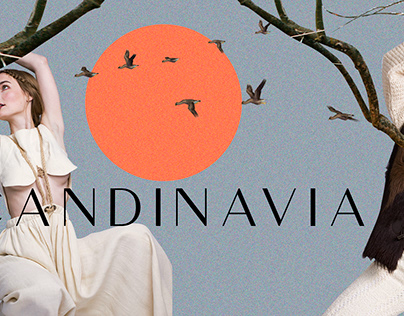 Collage for SKANDINAVIA collection