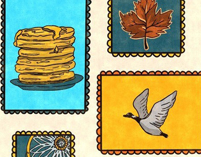 Project thumbnail - Canadian postage stamps
