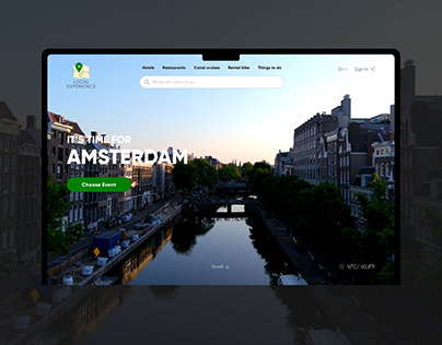 Local experience. Amsterdam. Web