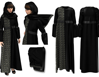 Leather Detail Aabaya