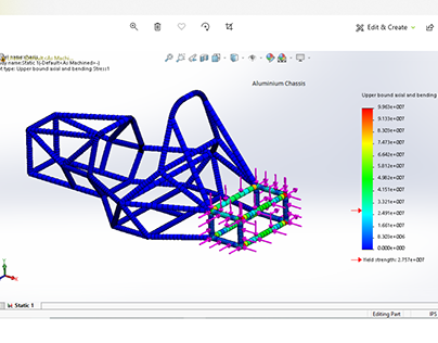 Chassis Stress analysis