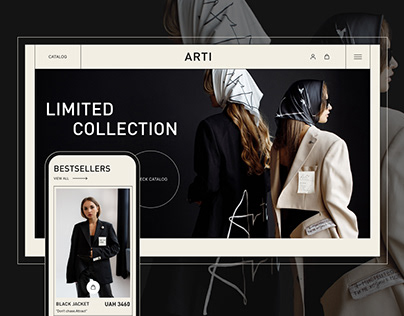 ARTI — e-commerce website