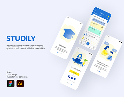 STUDiLY - UI/UX design