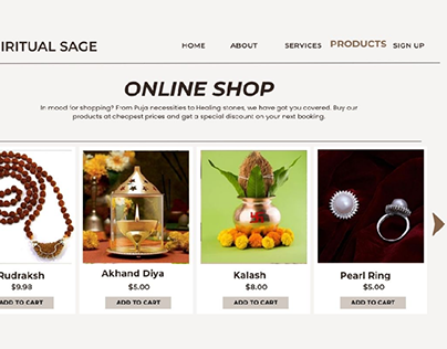 Spiritual Sage Web Design